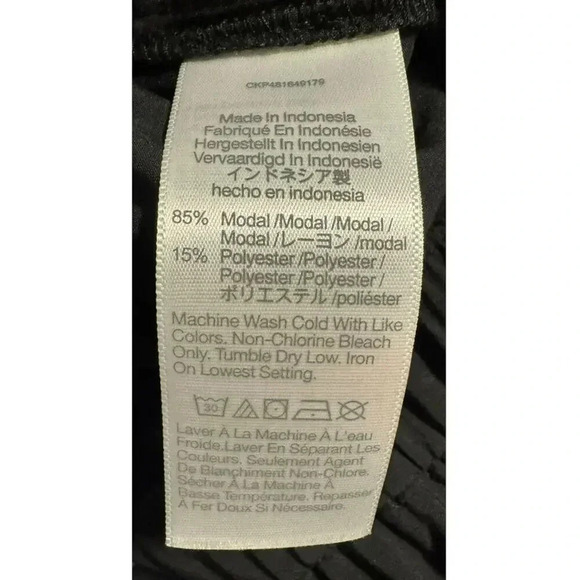 NEW Madewell Women’s XS True‎ Black Pull-On Wide-Leg Pants in Softdrape NWT - Picture 6 of 8